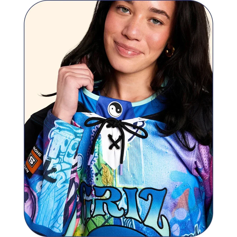 GRiZ - “Stay In Tune” Mid-weight Team Hockey Jersey Size Medium (M) EDM & Rave